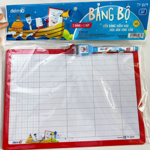 Bảng Bộ Thiên Long Doremon B-015/DO , ĐIÊM 10 B-09