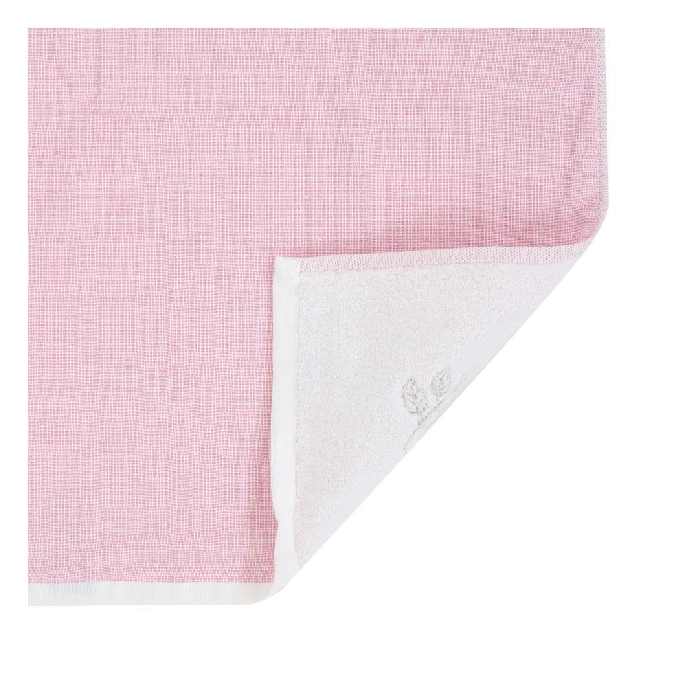 HomeBase HLS Bộ 2 khăn cotton ASMIN W140xD1xH70 Cm màu hồng