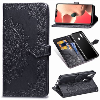 Case For Huawei nova 3i Classic Pattern Design Flip Wallet Case Cover