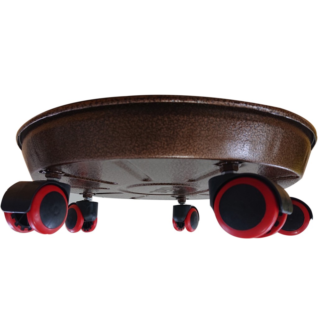 Kệ lót chậu cây bằng thép sơn tĩnh điện - có bánh xe đa hướng