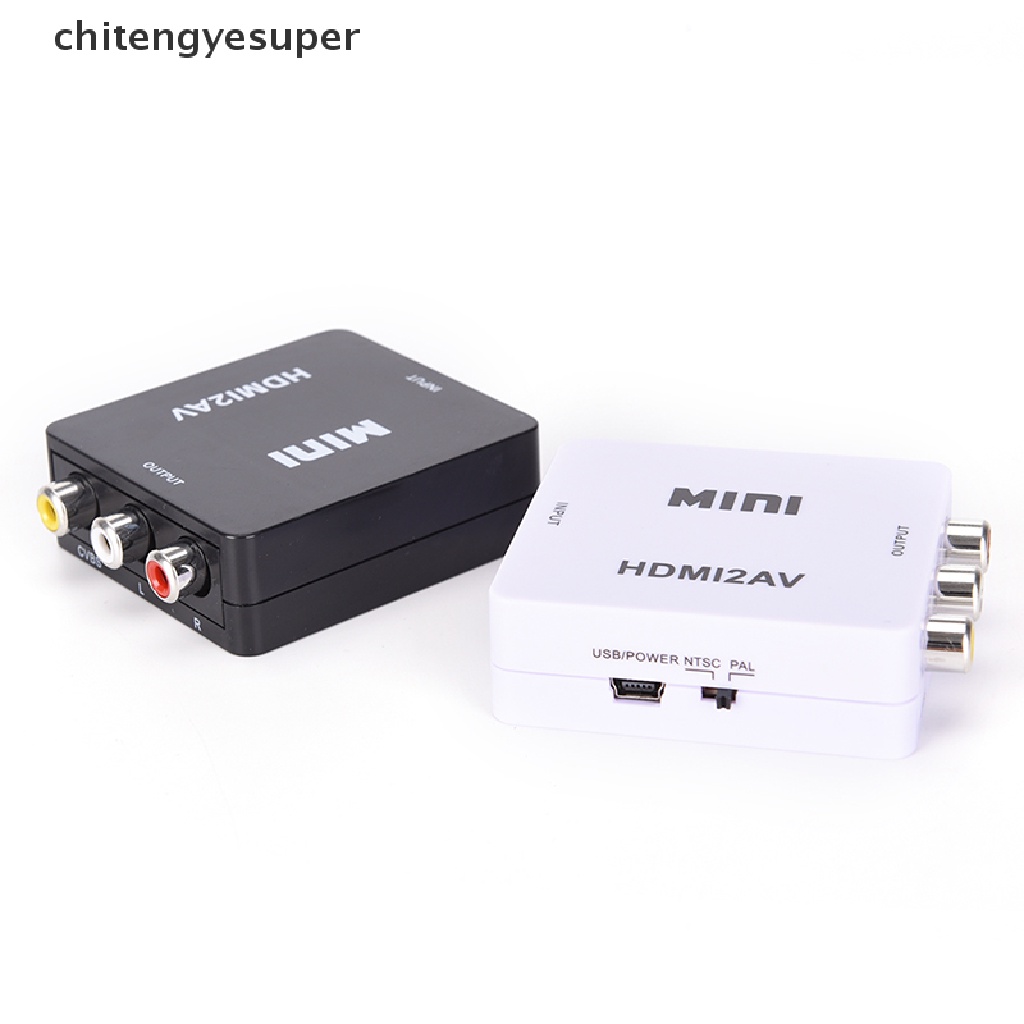 Bộ chuyển đổi HDMI sang RCA AV/ CVBS hỗ trợ chuyển video HD 1080P Mini HDMI2AV CGS chuyên dụng