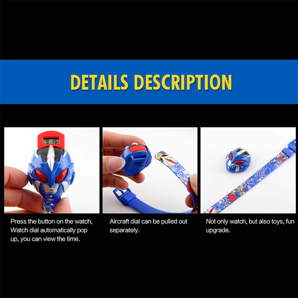 Đồng Hồ Đeo Tay Siêu Nhân Cho Bé | BigBuy360 - bigbuy360.vn