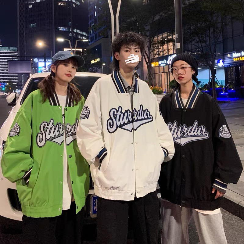 Áo Khoác Dù BomBer Nam Nữ Phối Chữ Thời Trang Thiết Kế kiểu Dáng trẻ Trung Mẫu Hot Trend. TP