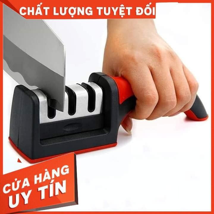 [SIÊU RẺ] Dụng cụ mài dao kéo 3 cấp độ, mài bén siêu tiện lợi