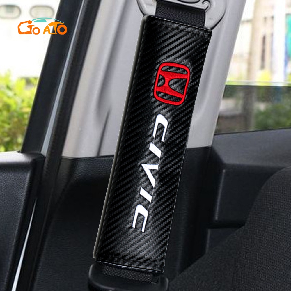 GTIOATO Cho Honda Civic Sợi Carbon DâY Đai An ToàN Ô Tô CàI DâY An ToàN Ô Tô BọC DâY An ToàN Xe HơI Phụ KiệN Ô Tô Trang Trí Oto Phụ KiệN BêN Trong Ô Tô