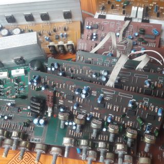 Linh kiện ampli zin tháo máy cũ còn sống