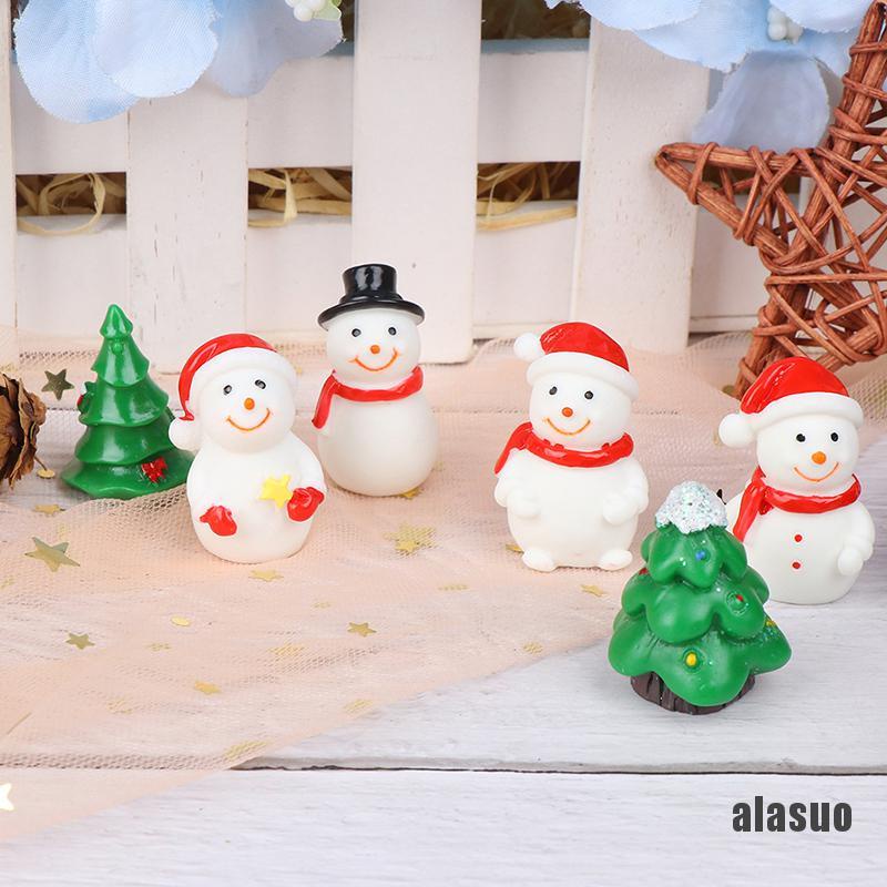 Mô Hình Cây Thông / Người Tuyết / Ông Già Noel mini Trang Trí Giáng Sinh