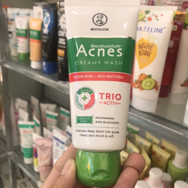 Kem rửa mặt Acnes ngăn ngừa mụn 100g