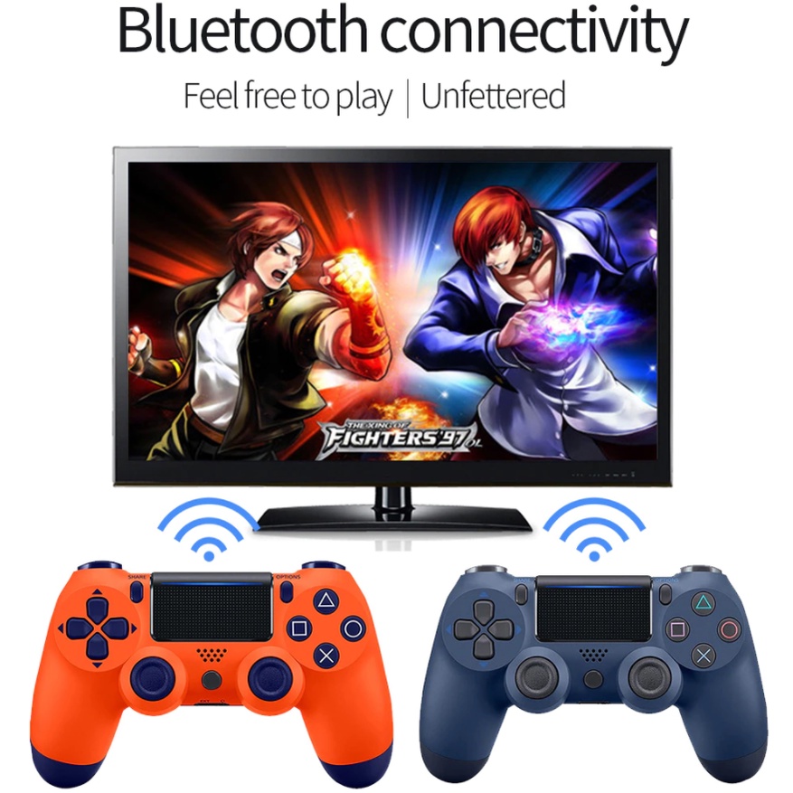 Hỏa TốcTay Cầm PS4 Không Dây Bluetooth Cho PC / Laptop / Điện Thoại Android / TV Android / TV Box / Máy PS4 / Ipad