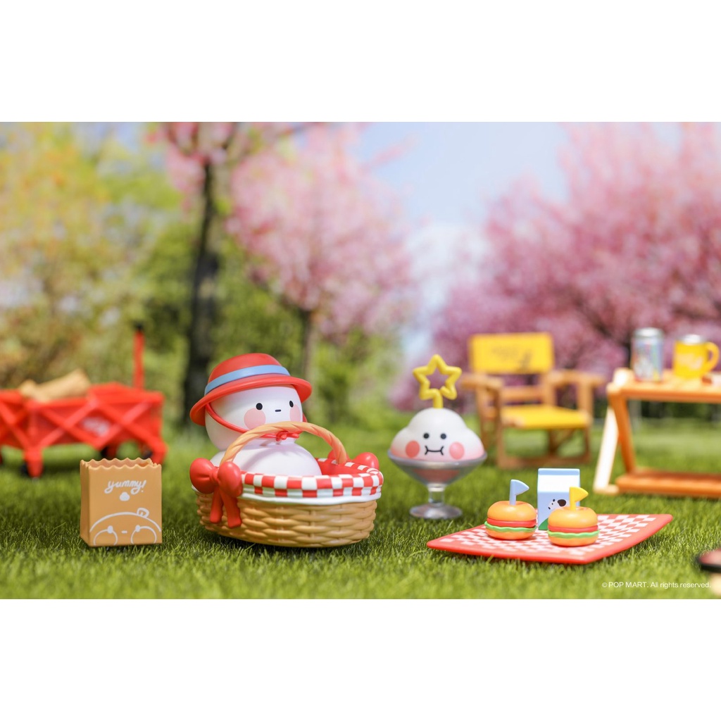 Búp Bê pop mart popmart bobo & coco go Cắm Trại Dễ Thương Làm Quà Tặng