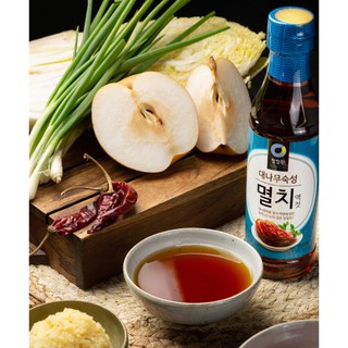 [DEASANG] NƯỚC MẮM CÁ CƠM 500ML - [청정원] 멸치액젓 500G
