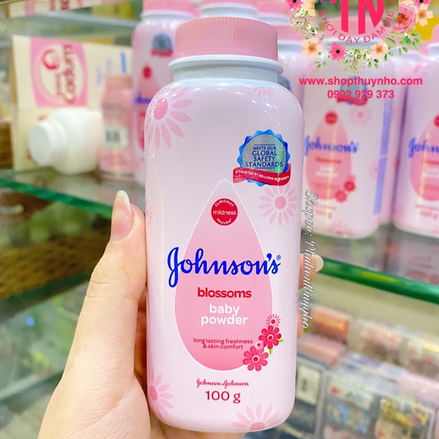 [HÀNG CÔNG TY CHÍNH HÃNG] Phấn rôm Johnson’s Baby Blossoms