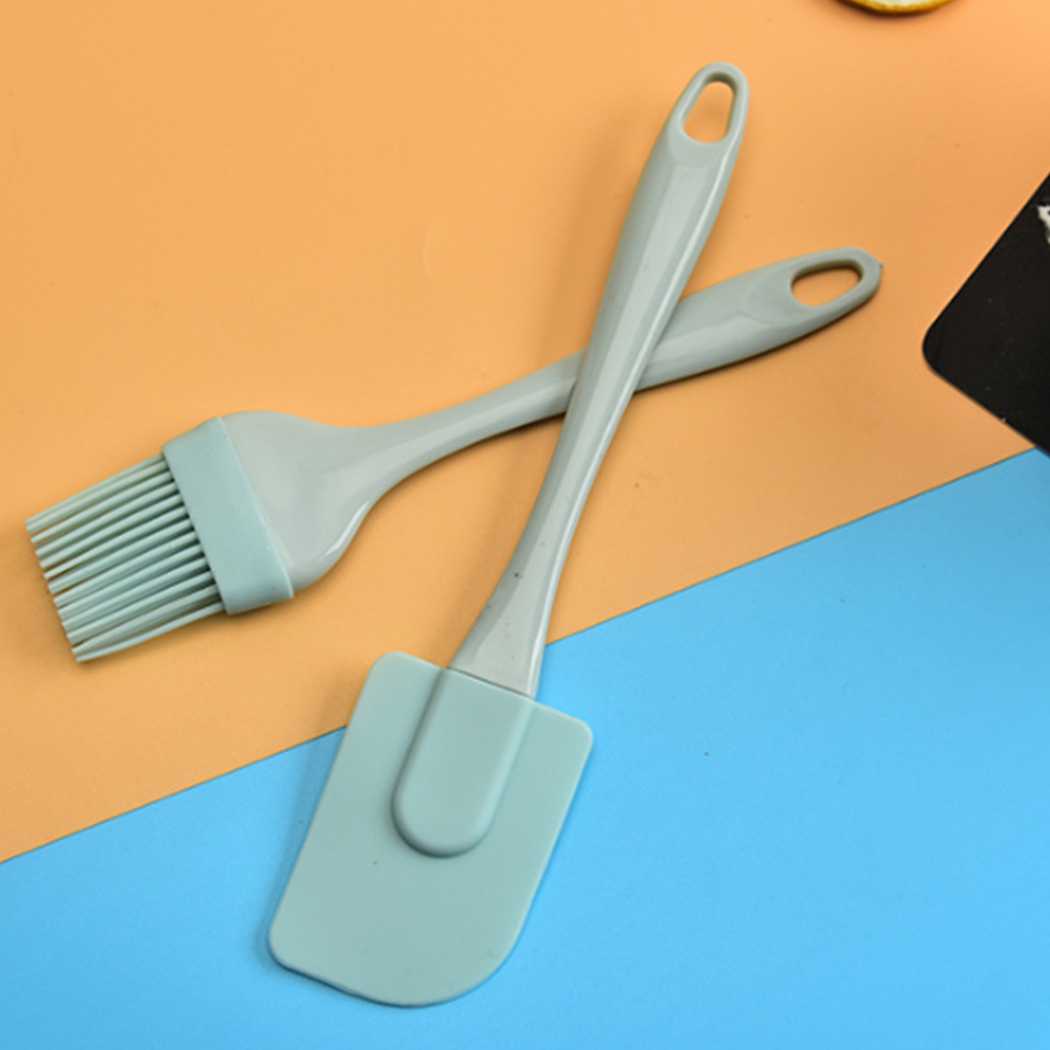 Set 3 Cọ Silicone Phết Bơ / Kem Làm Bánh Nhiều Màu