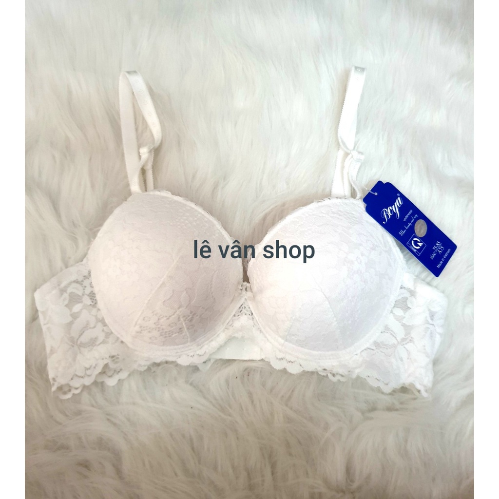 Áo ngực boya quả ren siêu đẩy, dày 5cm, tạo khe nâng ngực, size 34 đến 38