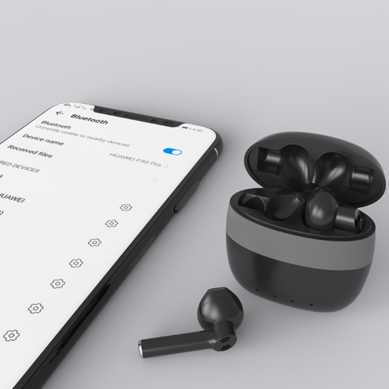 Tai Nghe Bluetooth Tai Nghe Cảm Ứng Không Dây Wireless Headset - Hàng Chính Hãng PKCB