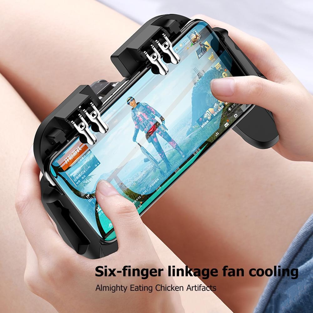 Best Life Mobile Phone Game Handle Gamepad For PUBG Mobile Gaming Trigger Fire Button L1 R1