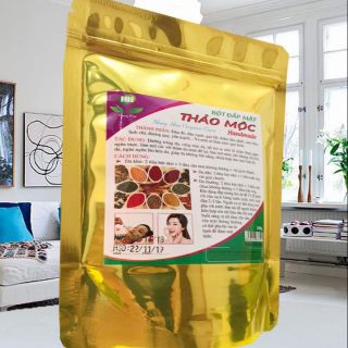 Bột đắp mặt thảo mộc Hồng Hoa