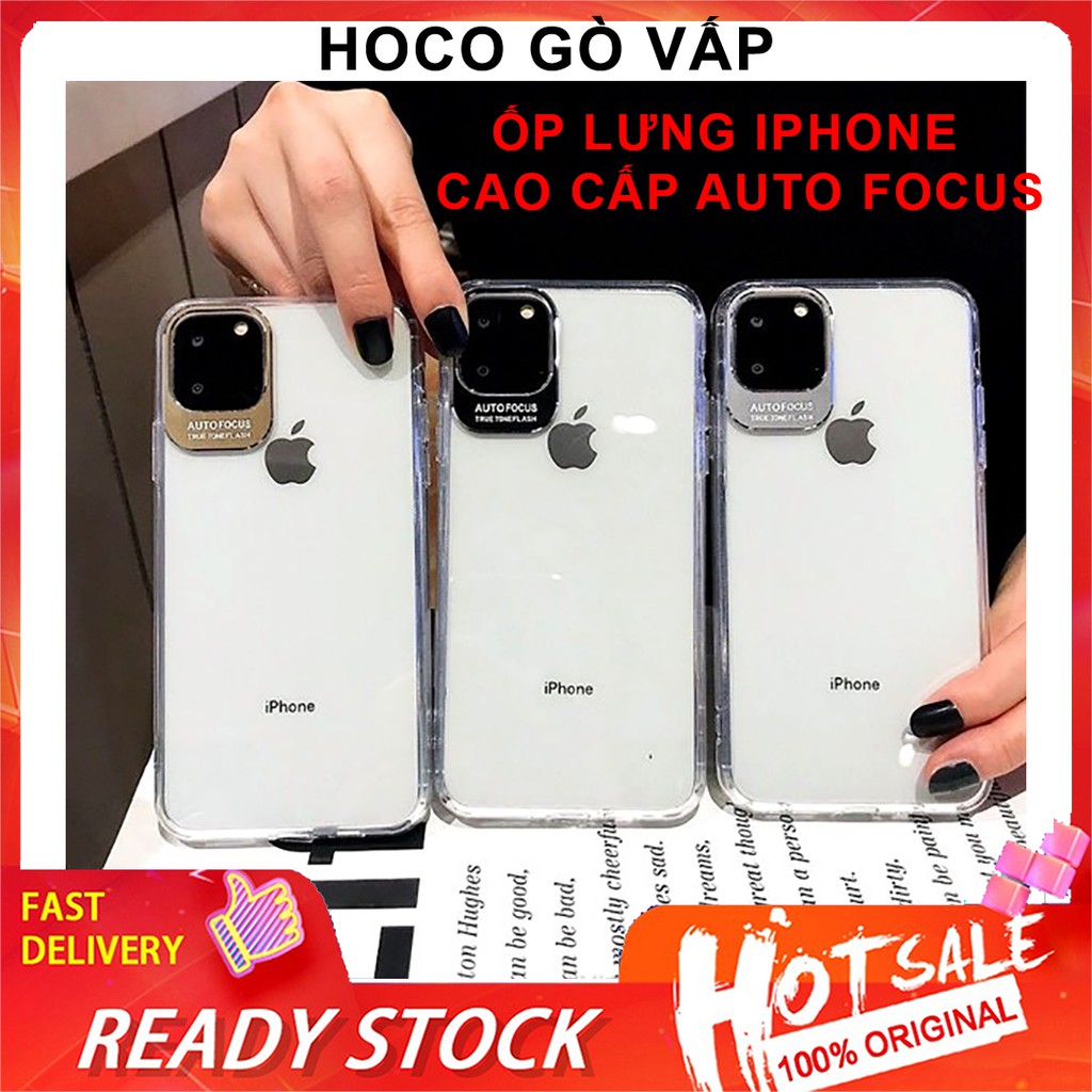 ⚡Siêu Rẻ NowShip⚡  ỐP IPHONE AUTOFOCUS FULL VIỀN CHỐNG SỐC DÀNH CHO IPHONE 6 6s 7 8 Plus X Xs Max 11 Pro Max 12