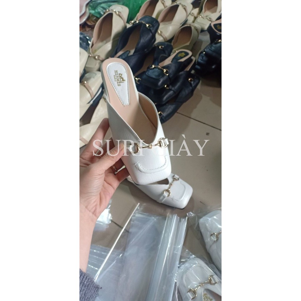 DÉP SỤC NỮ KHUY NGANG ÊM CHÂN SIÊU XINH MÃ HT04