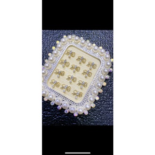 nailbox đính 2 charm xinh xắn (charm tùy chọn inbox)