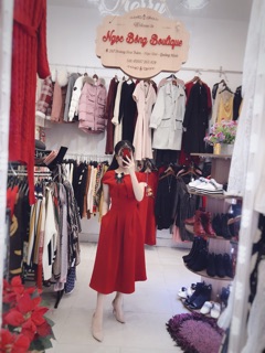váy xoè vintage