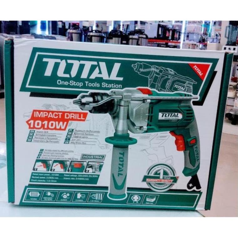 Máy khoan động lực cầm tay 13mm 1010W Totlal TG111136E
