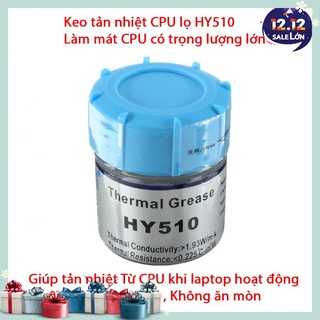 Keo tản nhiệt CPU lọ HY510 - Lọ nhỏ - Làm mát CPU có trọng lượng lớn