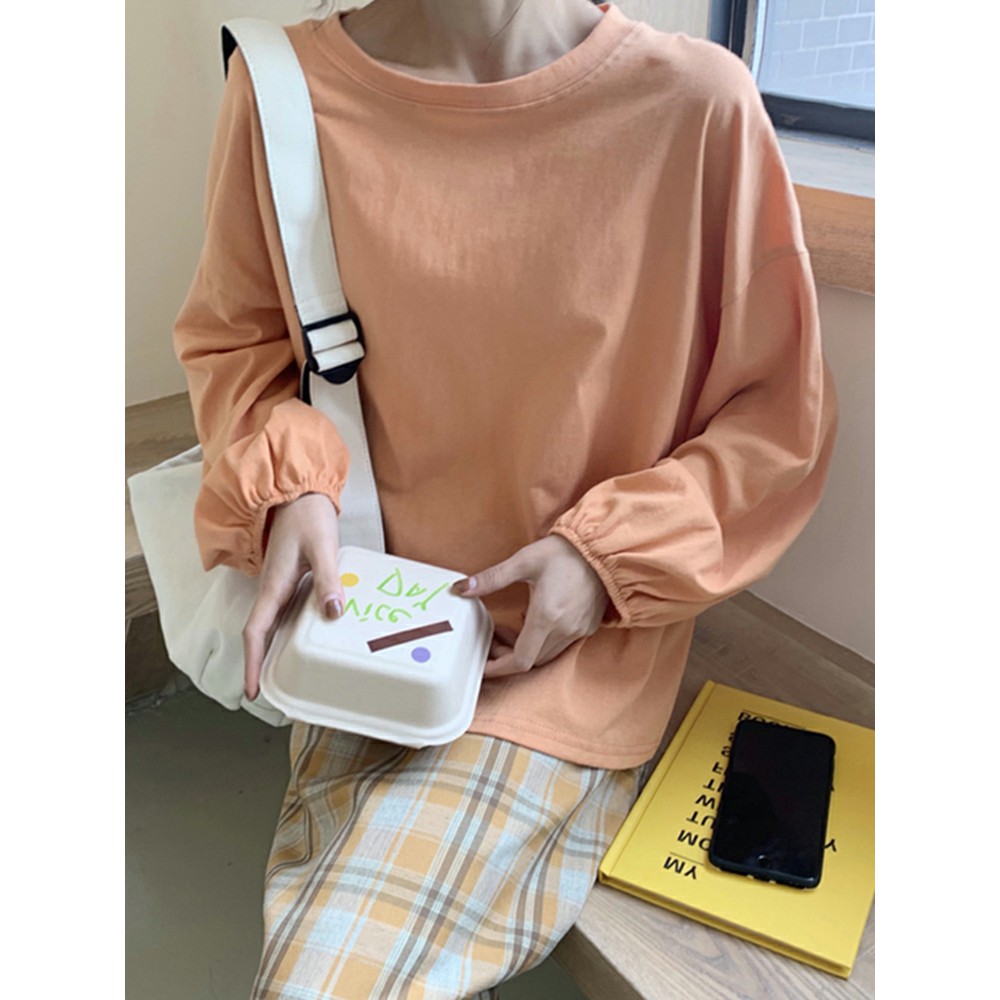 ÁO THUN DÀI TAY BO CHUN SIÊU XINH