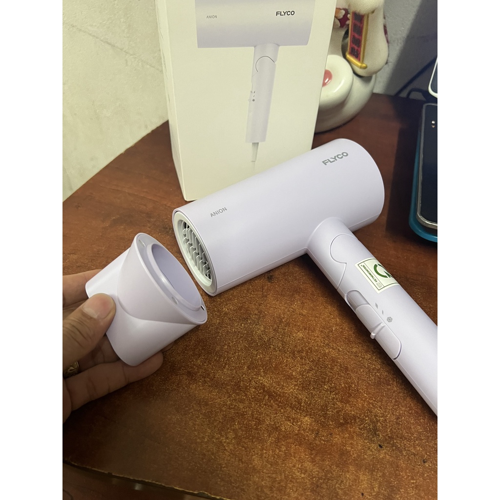 Máy sấy tóc CAO CẤP có tạo Ion Flyco FH6277VN - 1800W