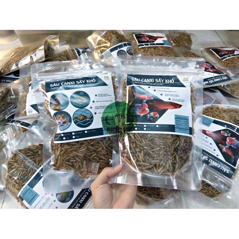 SÂU CANXI SẤY KHÔ