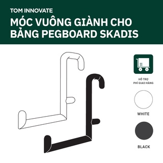 Set 5 móc vuông cho bảng cài treo tường Pegboard Skadis IKEA