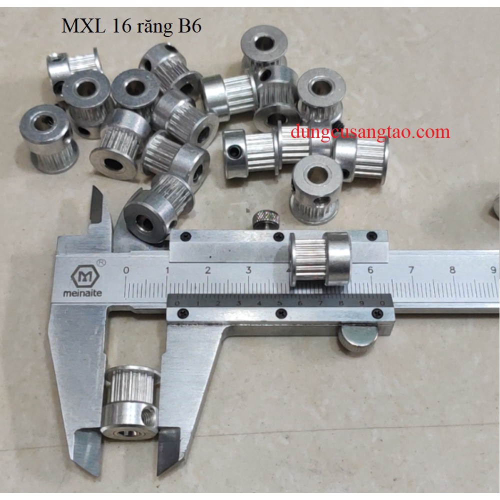 Nhông truyền động MXL bảng rộng B6 / Puly 2GT