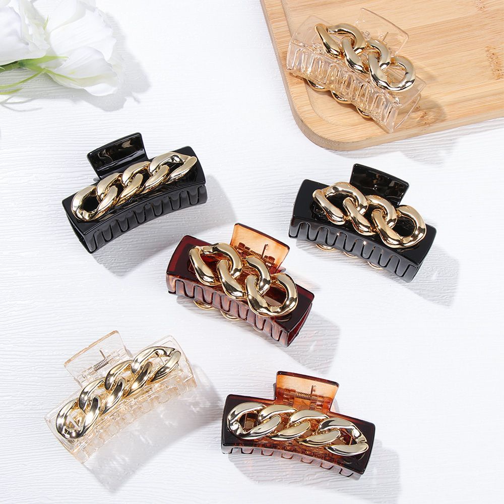 Kẹp càng cua bằng acrylic thời trang thanh lịch cho nữ