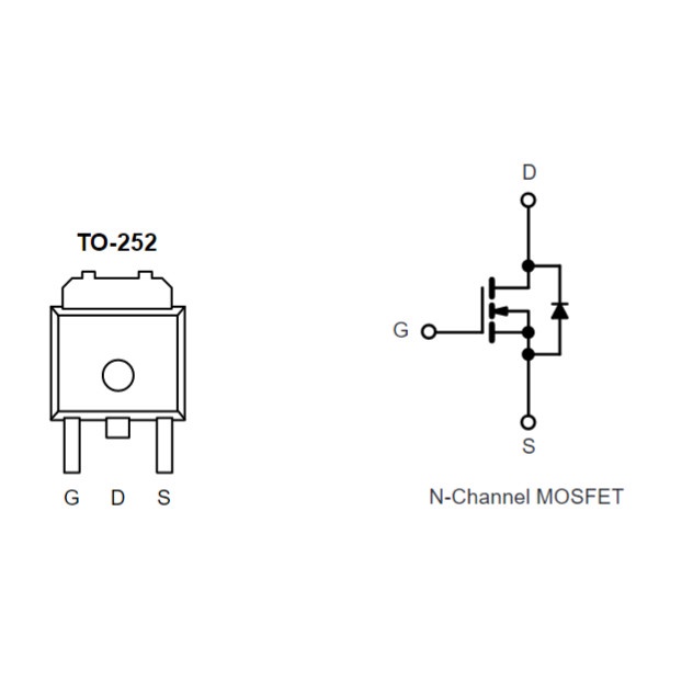 [Combo 10 chiếc] FR120N Mosfet Kênh-N 100V 15A TO-252