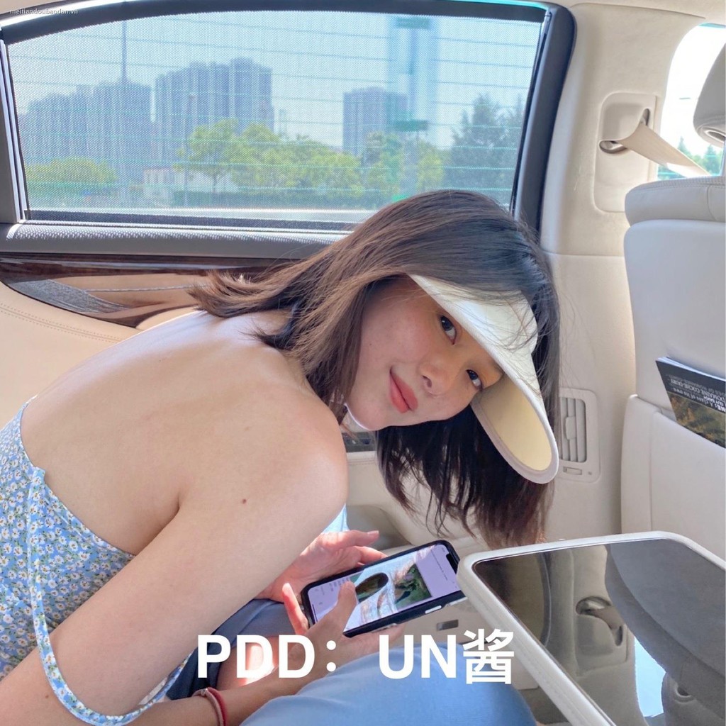 Hat summer sunscreen female new all-match Korean version of the net red cover face UV sun fashion western style empty top