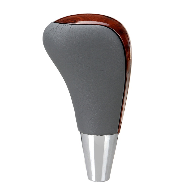 Tay nắm cần số ô tô màu gỗ đen tùy chọn cho Toyota Corolla / Harrier Fortuner