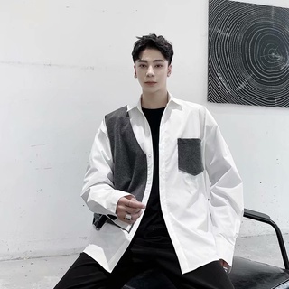 Áo sơ mi phối nhung // M4 Outfit