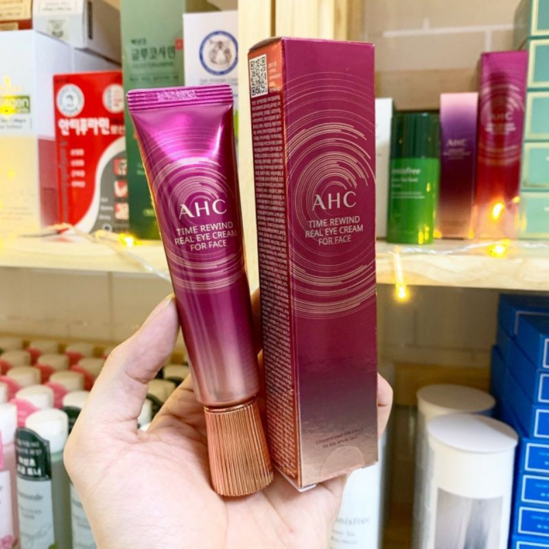 (Mẫu Mới) Kem Mắt AHC Ageless Real Eye Cream For Face | BigBuy360 - bigbuy360.vn