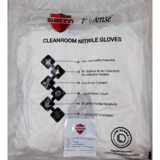 Găng tay cao su y tế nhập khẩu Malaysia Nitrilstat Glove không bột siêu dai