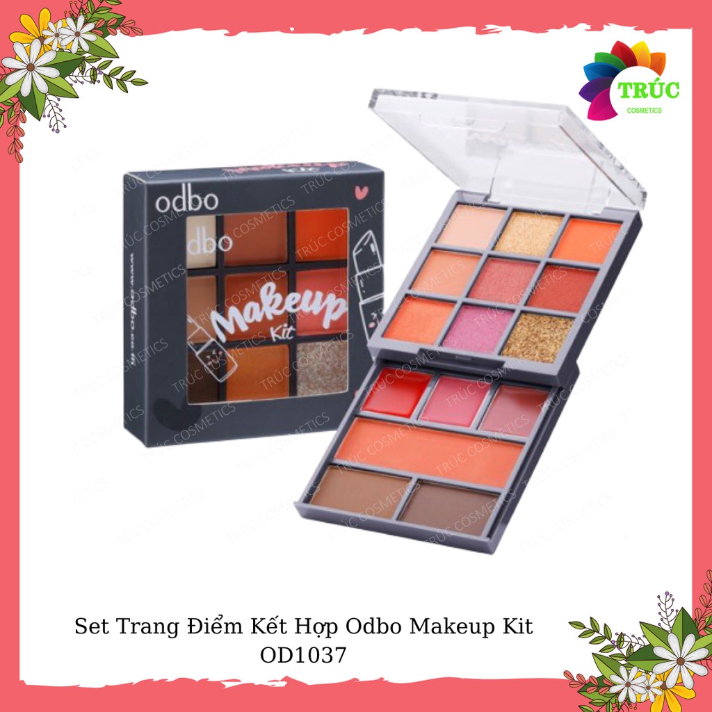 Set Trang Điểm Kết Hợp Odbo Makeup Kit OD1037 | BigBuy360 - bigbuy360.vn