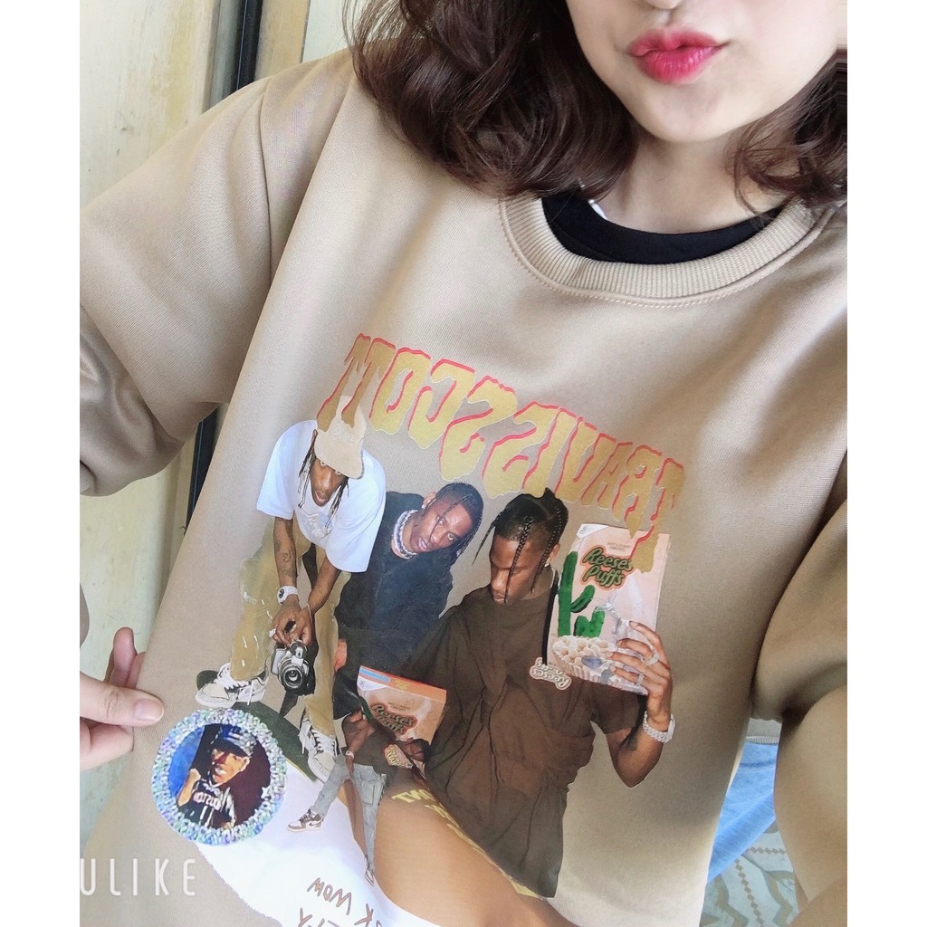 [20WE TREND THU ĐÔNG 2021] Áo Hoodie, Sweater Travisscott NỈ CAO CẤP Nam Nữ Form Rộng Unisex 100% Chất Nỉ Top Xu Hướng | BigBuy360 - bigbuy360.vn