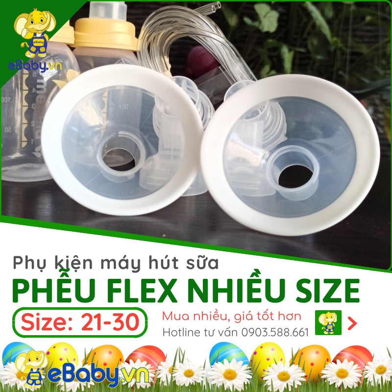 Phễu Hút Sữa Medela các size 21,24,27,30mm - Tách Từ Hộp Medela Nguyên Seal - Phễu Nhựa - Phễu Flex CHÍNH HÃNG CAO CẤP