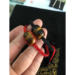 Lu thống đá mắt hổ tết dây