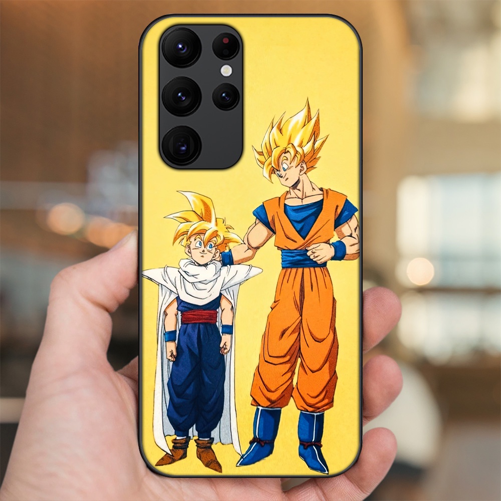 Ốp lưng Samsung S20 Ultra viền đen in hình Gohan Dragon Ball