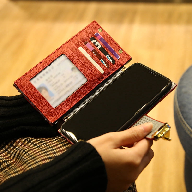 Bao da điện thoại thiết kế dạng túi đeo chéo thời trang cho iphone 6/6s/6s+/7/7+/8/8+/x/xs max/xr | BigBuy360 - bigbuy360.vn