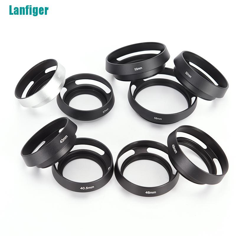 Loa Che Nắng Bằng Kim Loại 37 39 40.5 43 46 49 52 55 58 62 67 mm Cho Leica Canon Nikon