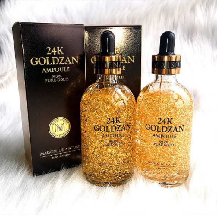 Tinh Chất 24k Goldzan Ampoule 99.9% Pure Gold 100ml