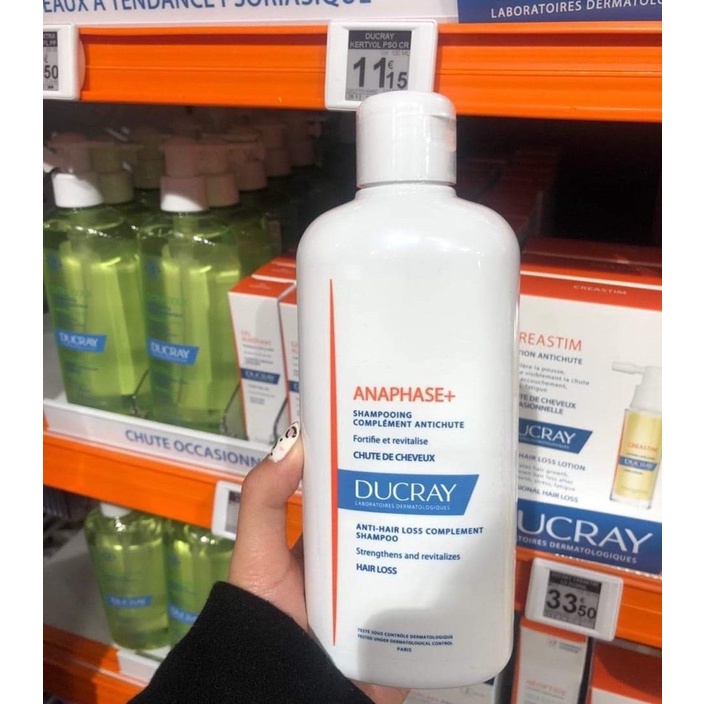 Dầu gội Ducray Anaphase+ Pharmacie Pháp 400ml