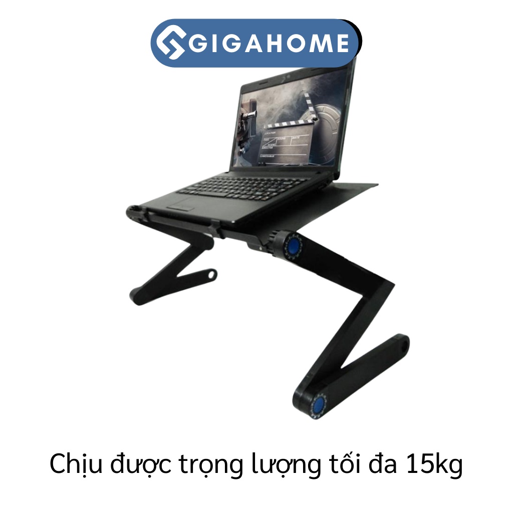 Bàn Kê Laptop Xoay 360 Độ, Điều Chỉnh Cao Thấp GIGAHOME Di Động, Dễ Dàng Đem Theo 4816