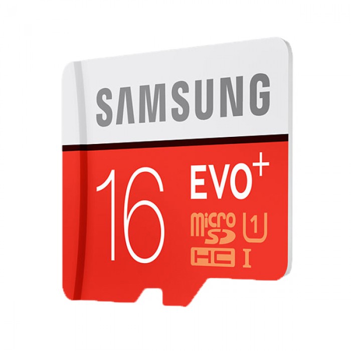 Thẻ nhớ MicroSDHC Samsung Evo Plus 16GB U1 80MB/s - Không Box (Đỏ) - Nhất Tín Computer